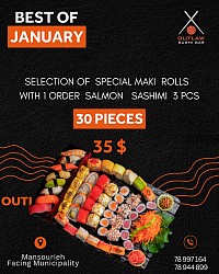 Delivery - Take away - Dine in